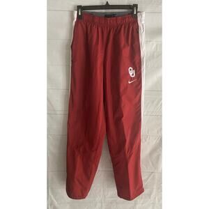 Oklahoma Sooners OU x Nike Storm-Fit Red Lined Track Pants Adult Small EUC